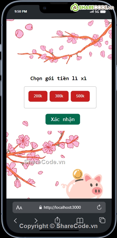 Lì xì 2024,Lắc điện thoại,app lì xì